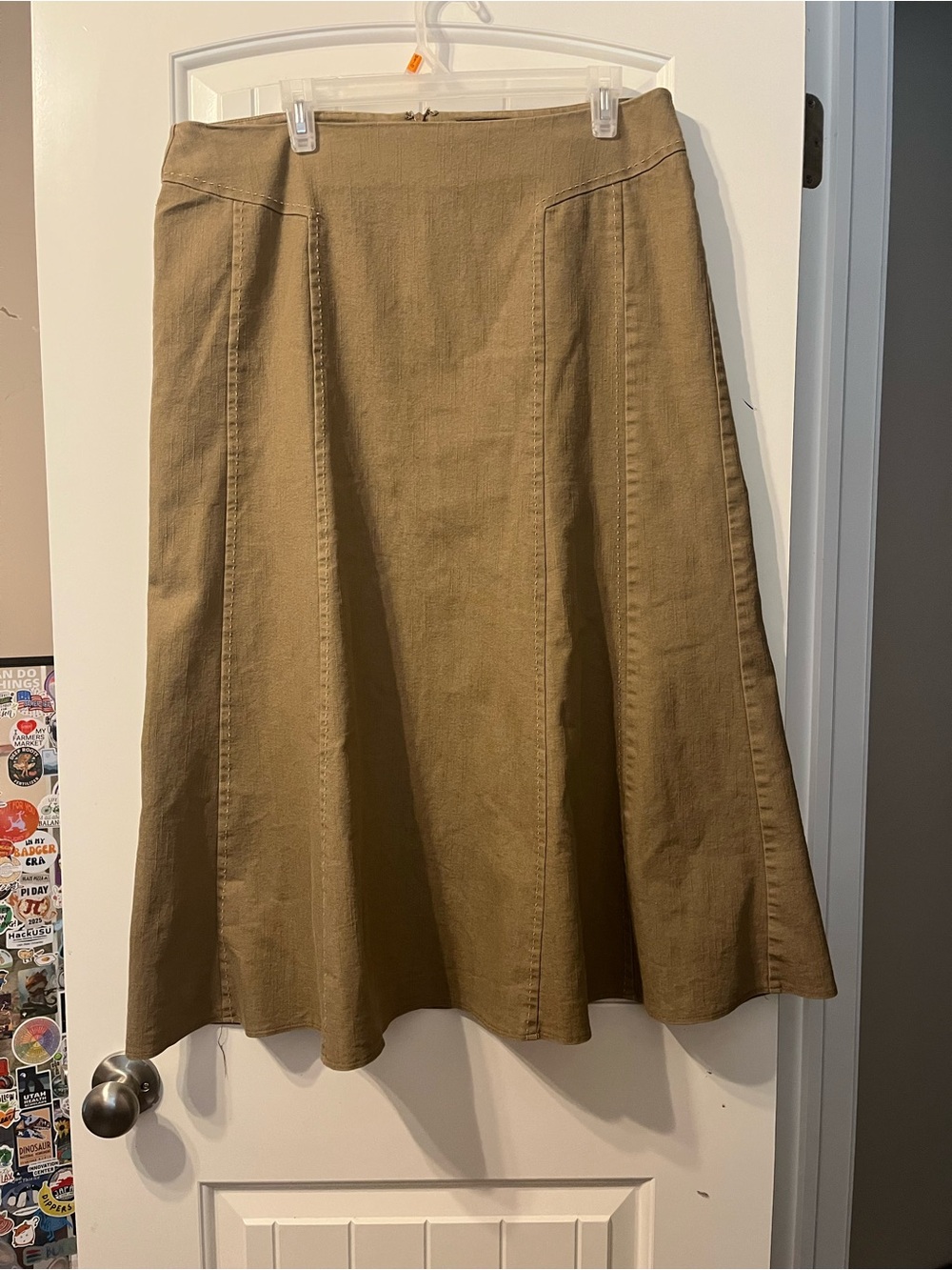 A-Line Brown Women's Skirt